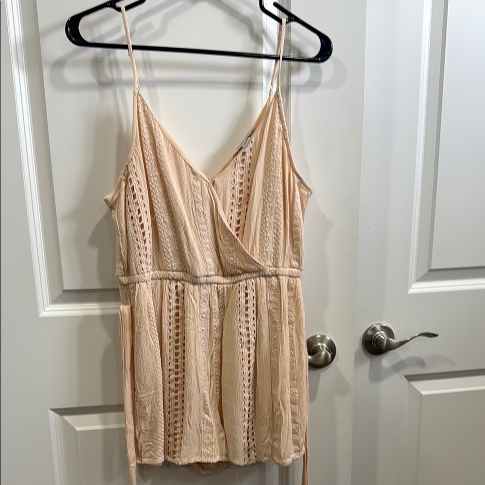 Elegant Cream Lace Women’s Top